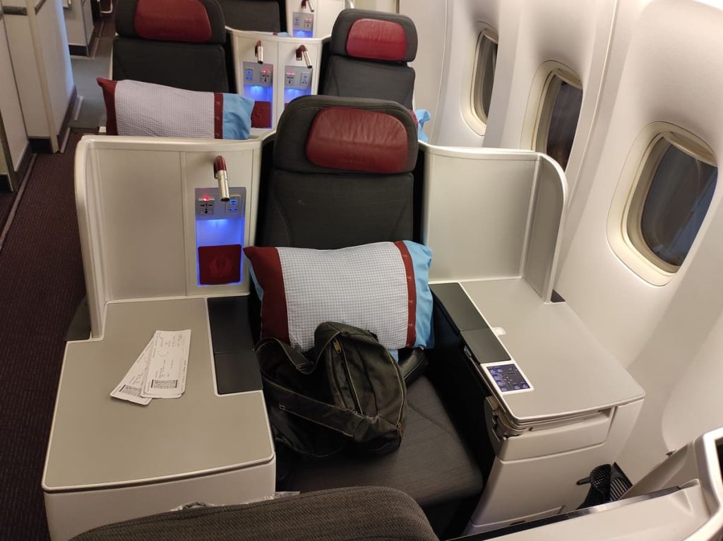 Austrian Airlines Business Class Thron